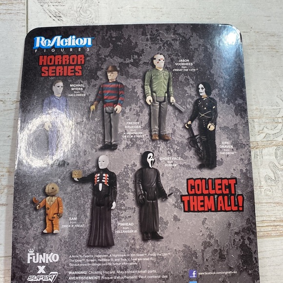 Funko ReAction Figures Jason Voorhees Friday the 13th Horror Series - Picture 8 of 8